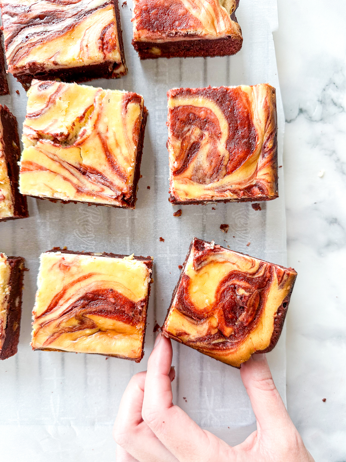 The Best Red Velvet Brownies
