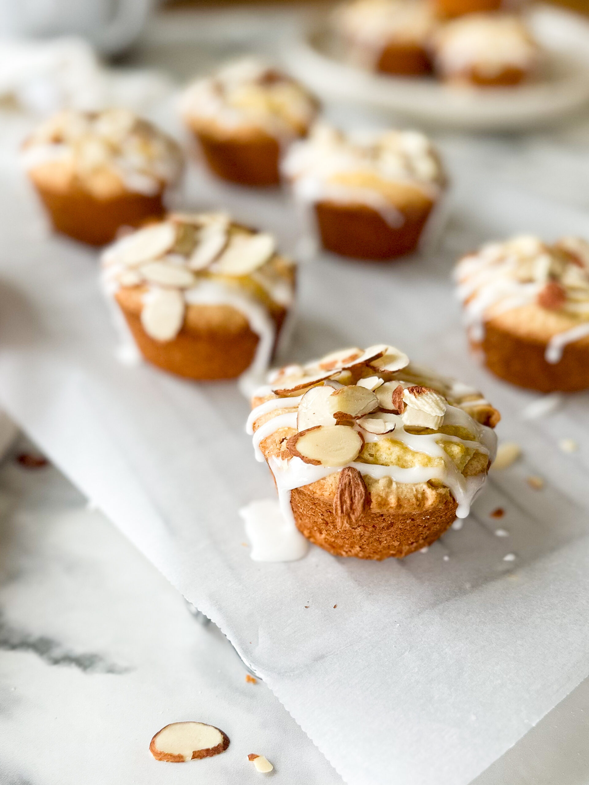 Almond Croissant Cookie Cups