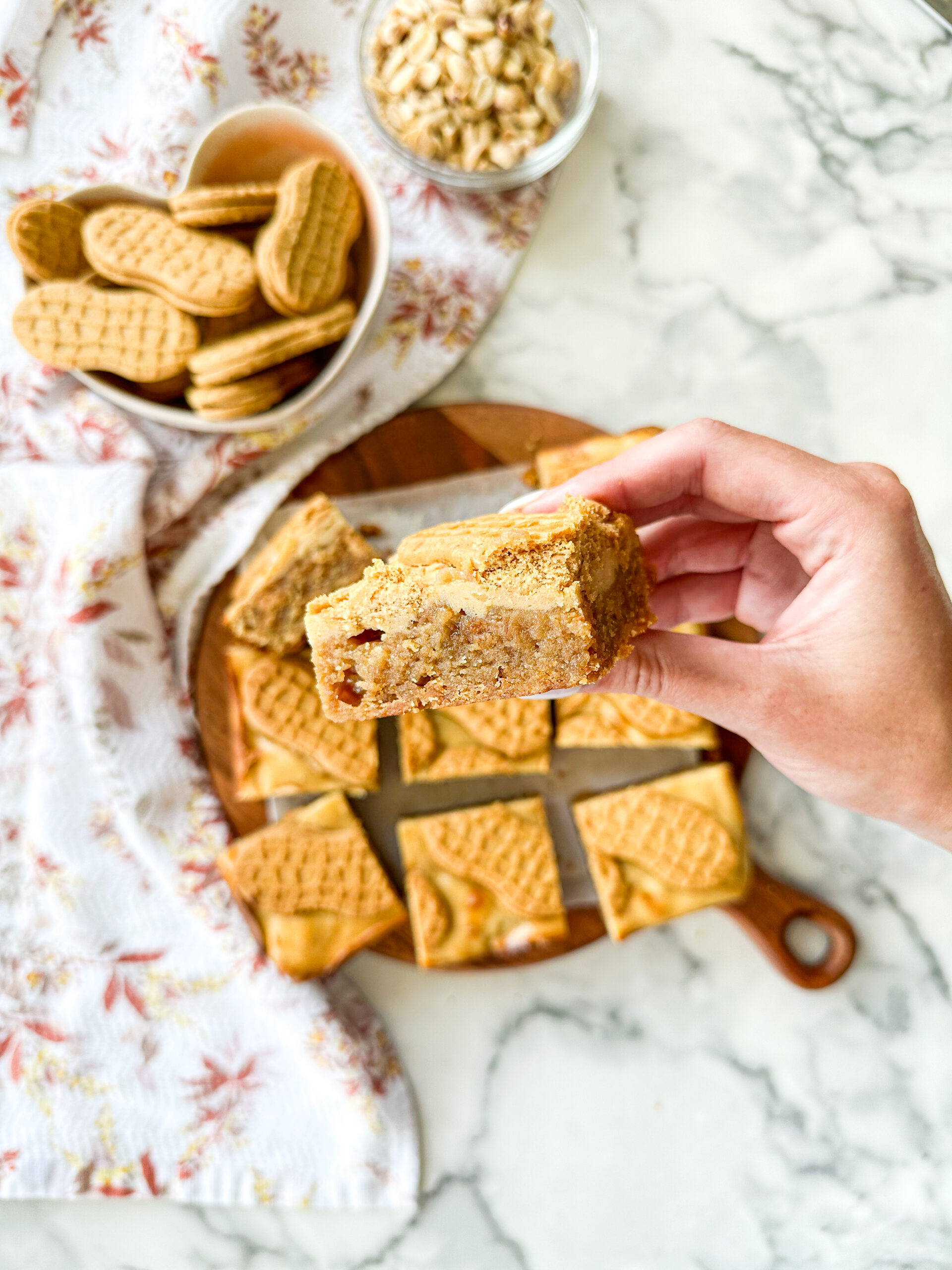 Nutter Butter Cookie Bars