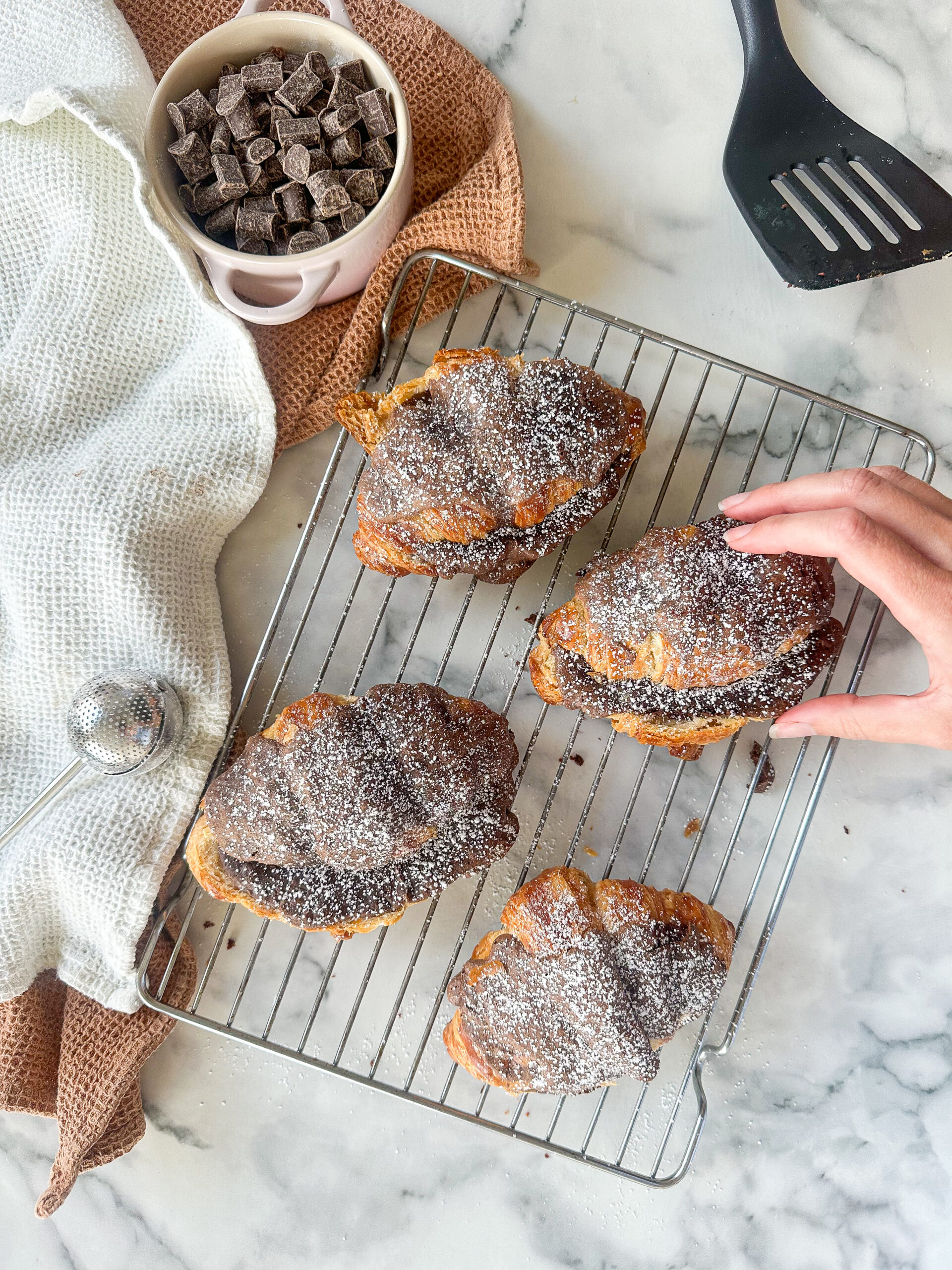Brownie Batter Croissants