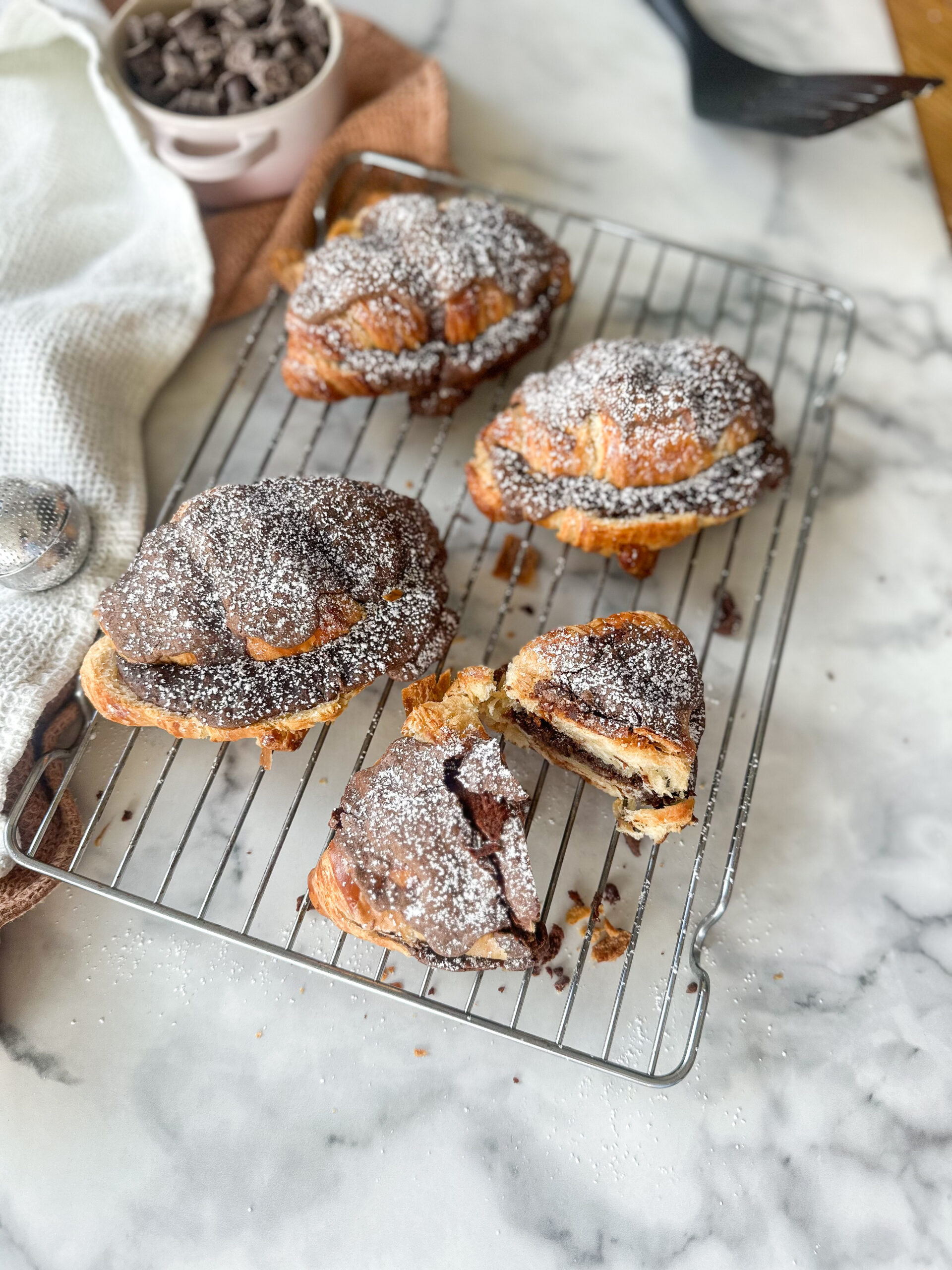 Brownie Batter Croissants