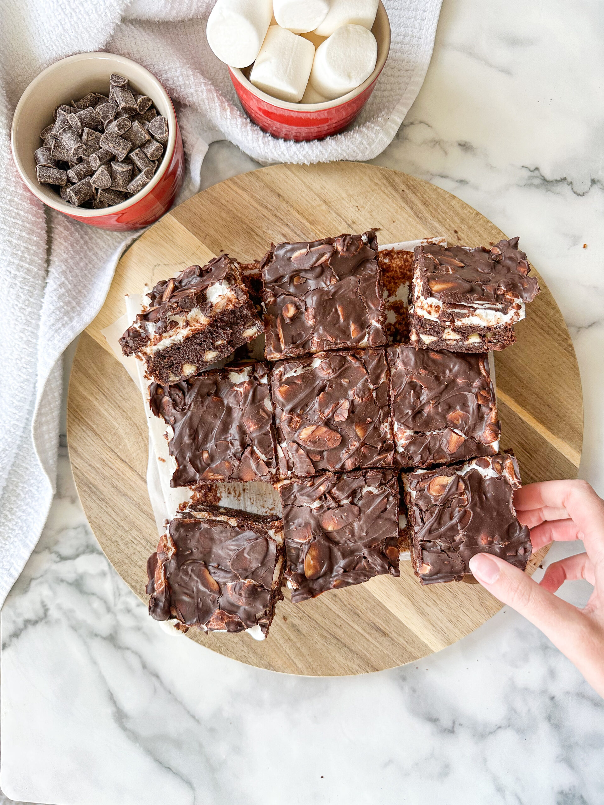 Rocky Road Brownies