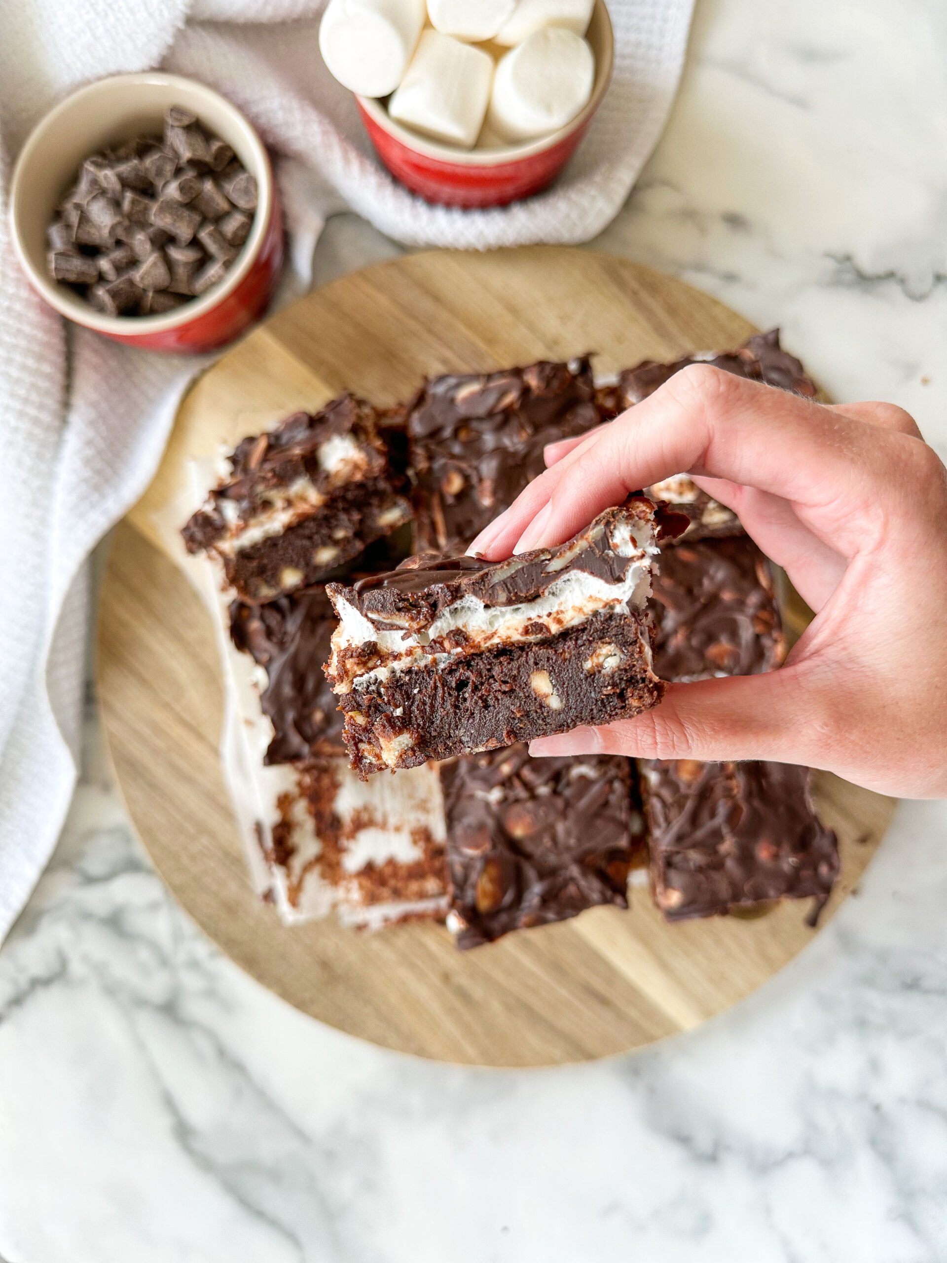 Rocky Road Brownies