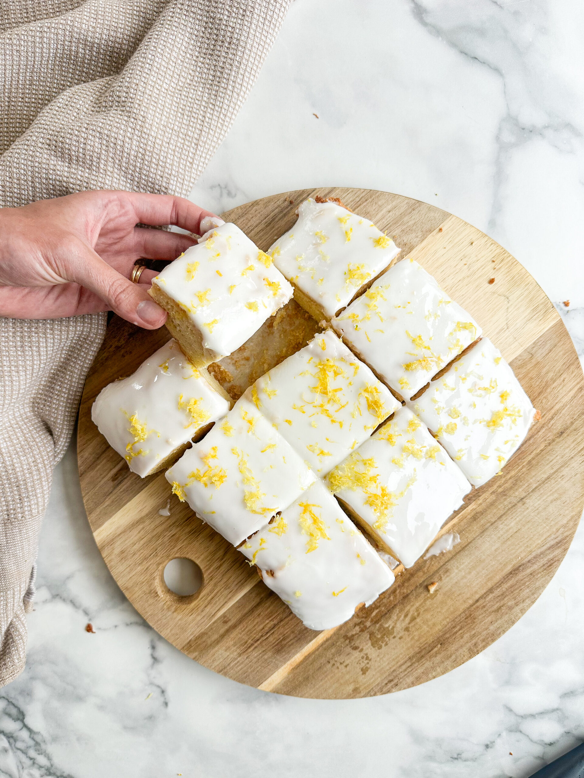 Easy Lemon Brownies