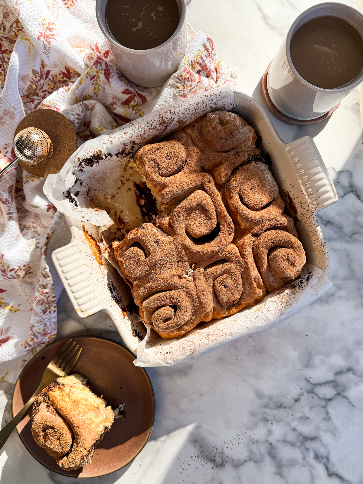 Tiramisu Cinnamon Rolls