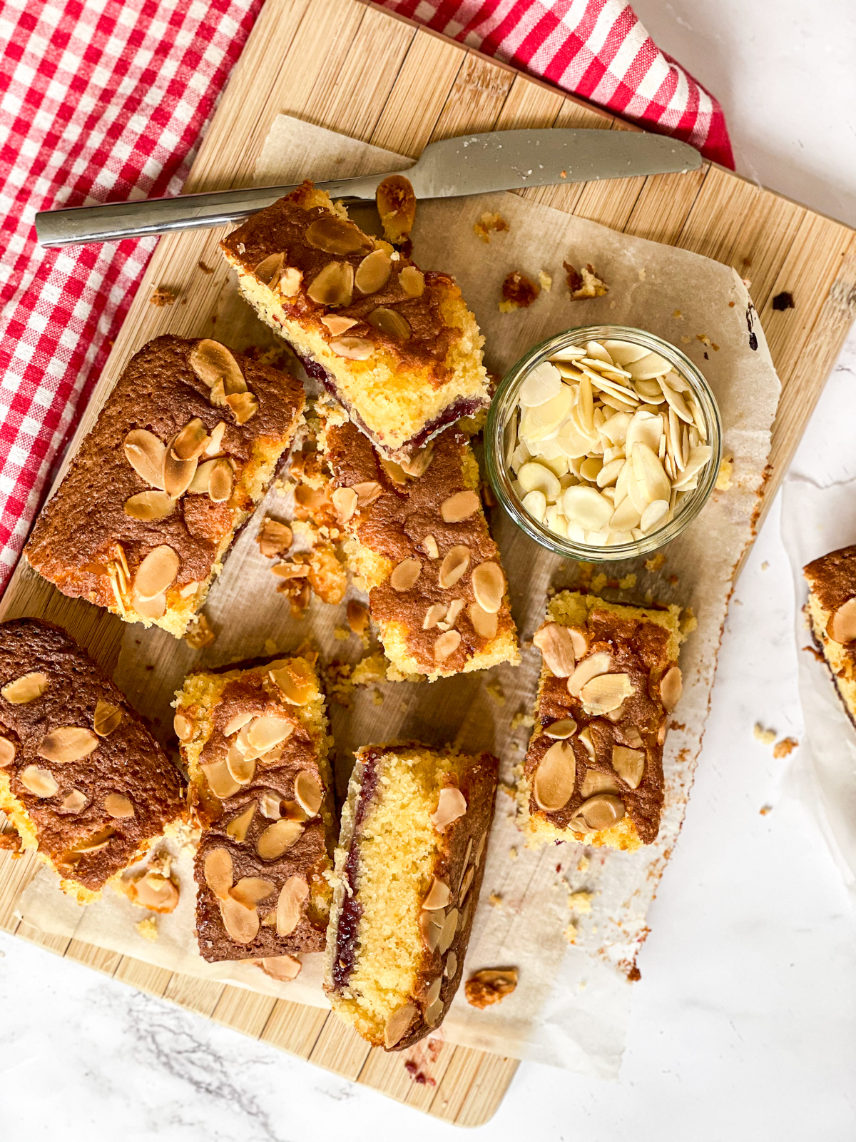 Copycat Costa: Raspberry and Almond Bake