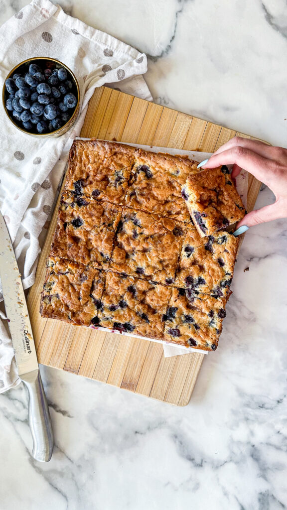Blueberry Muffin Blondies