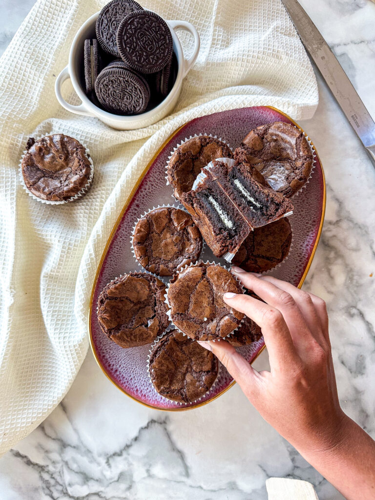 Oreo Brownie Cups