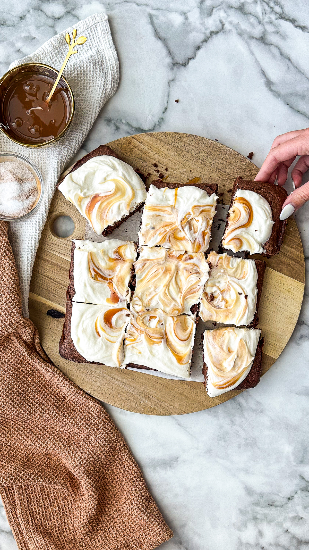 Brown Sugar Oatmilk Shaken Espresso Brownies