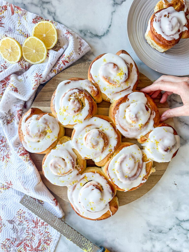 Lemon & Poppy Seed Sweet Rolls