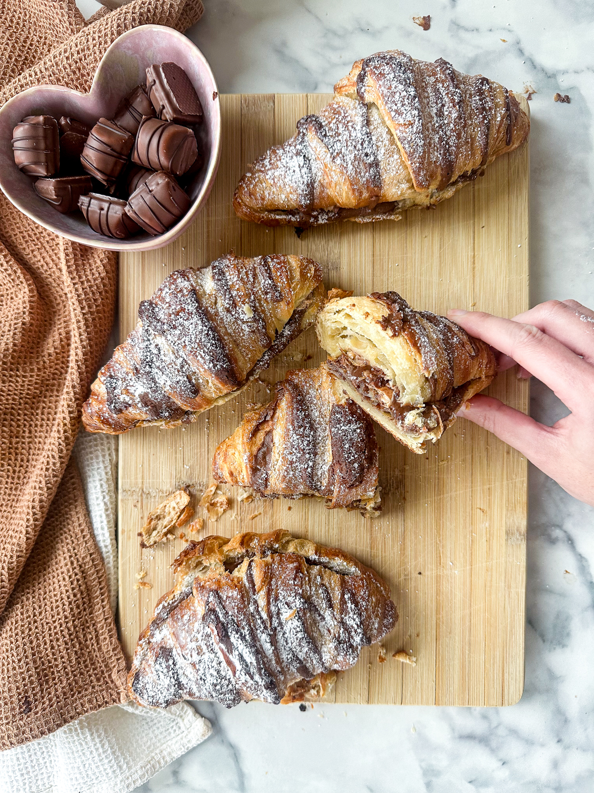 3 Ingredient Kinder Bueno Croissants