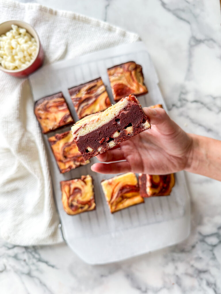 The Best Red Velvet Brownies