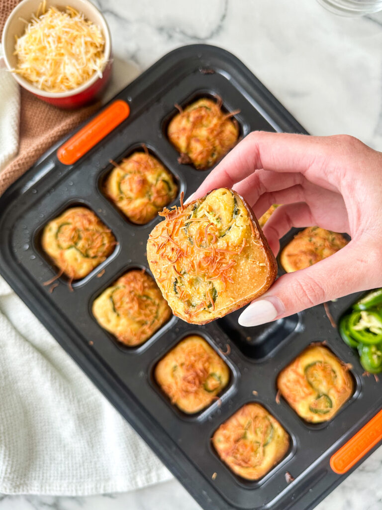 Jalapeno Cheddar Cornbread Muffins