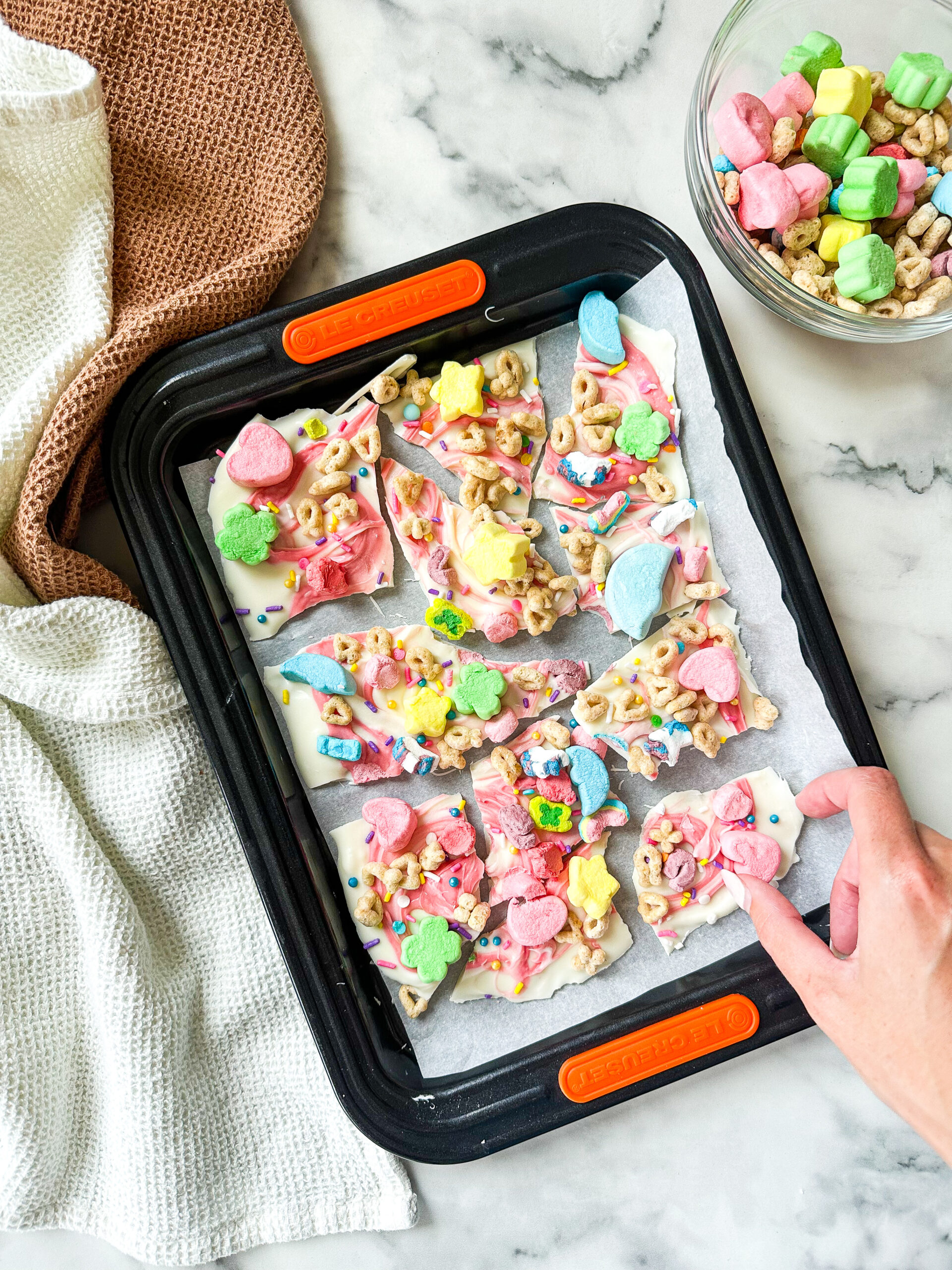 Lucky Charms Cereal Bark