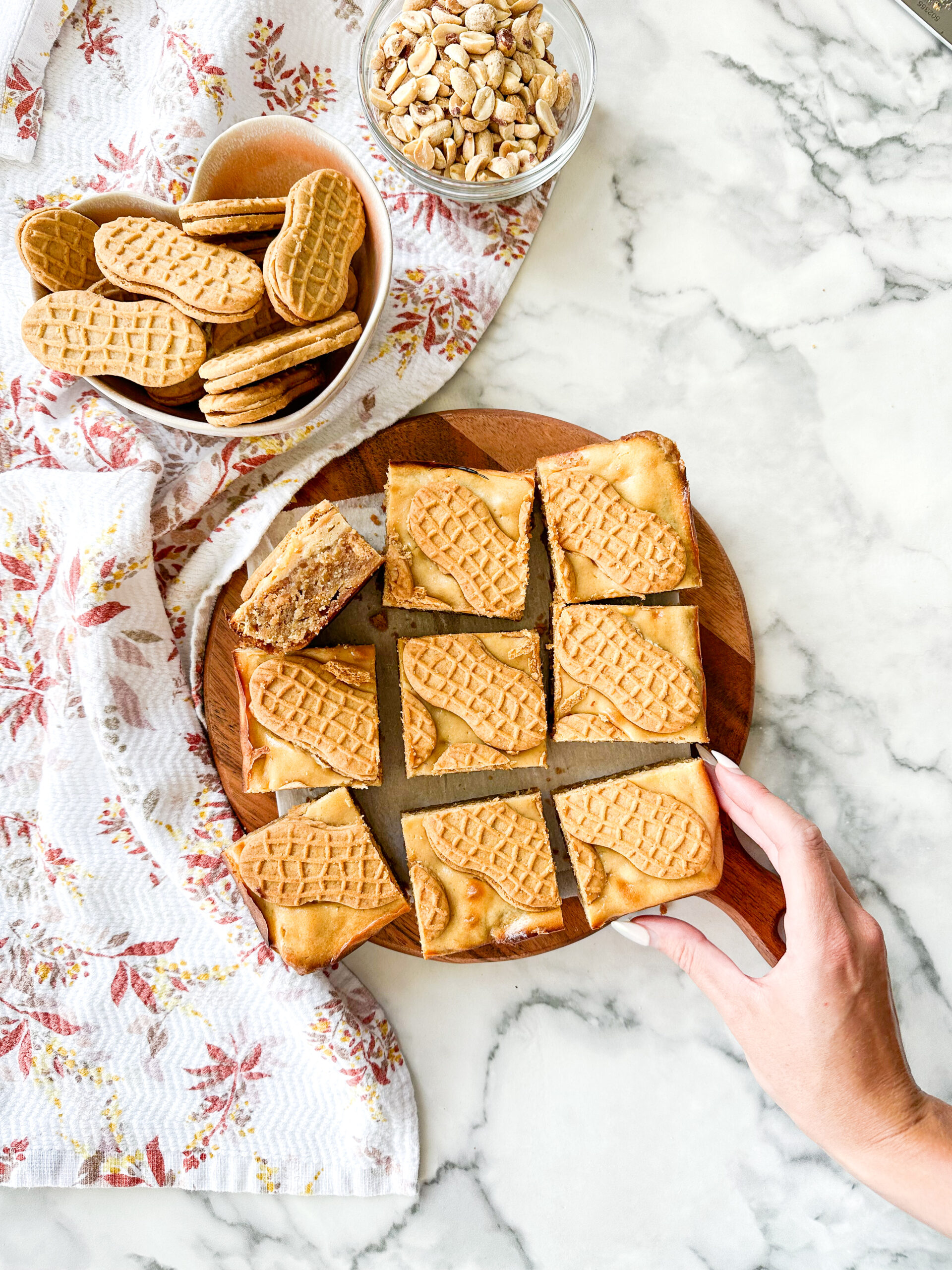 Nutter Butter Cookie Bars