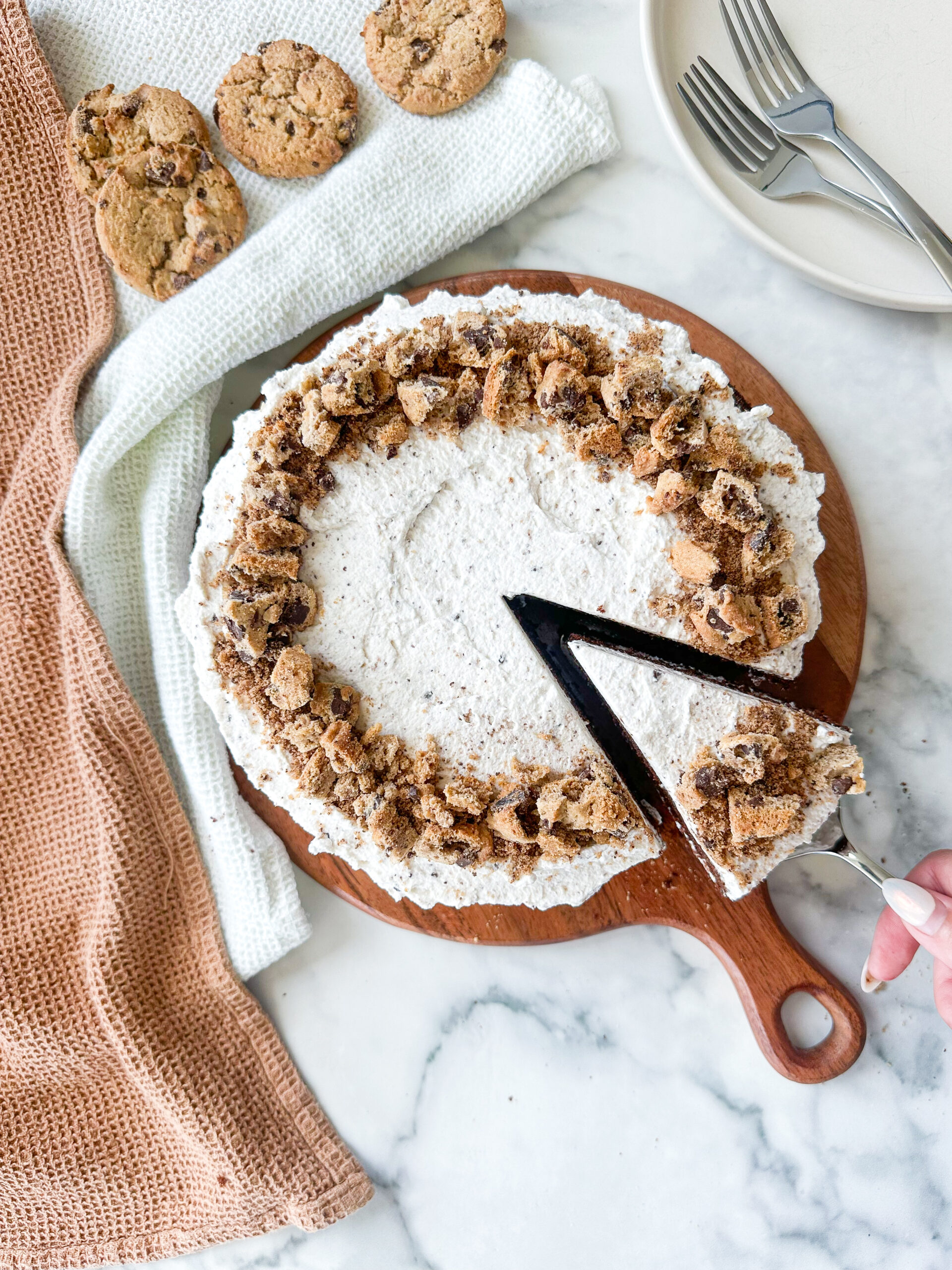 Cookie Dough Chocolate Cake