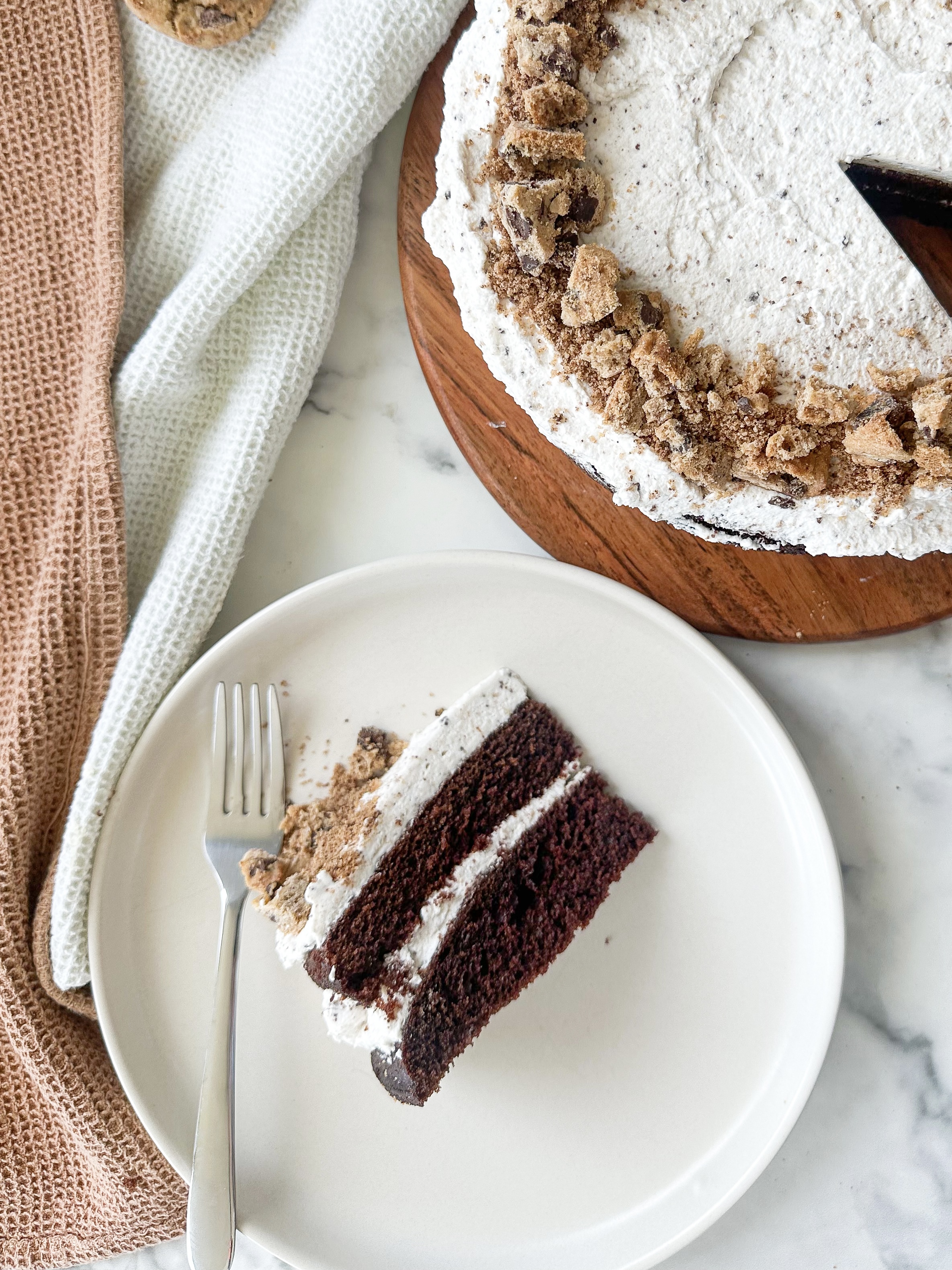 Cookie Dough Chocolate Cake