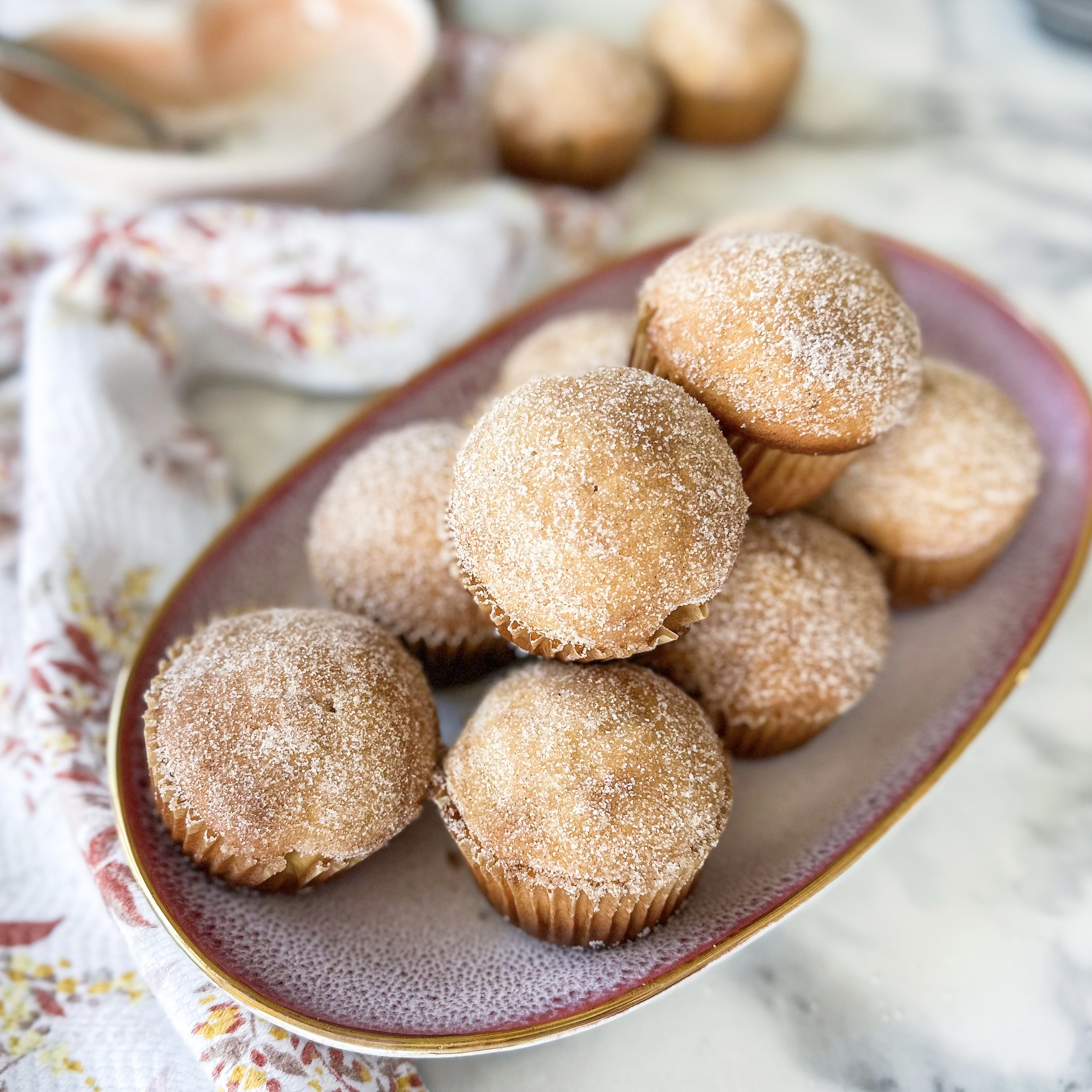 Easy Cinnamon Donut Muffins