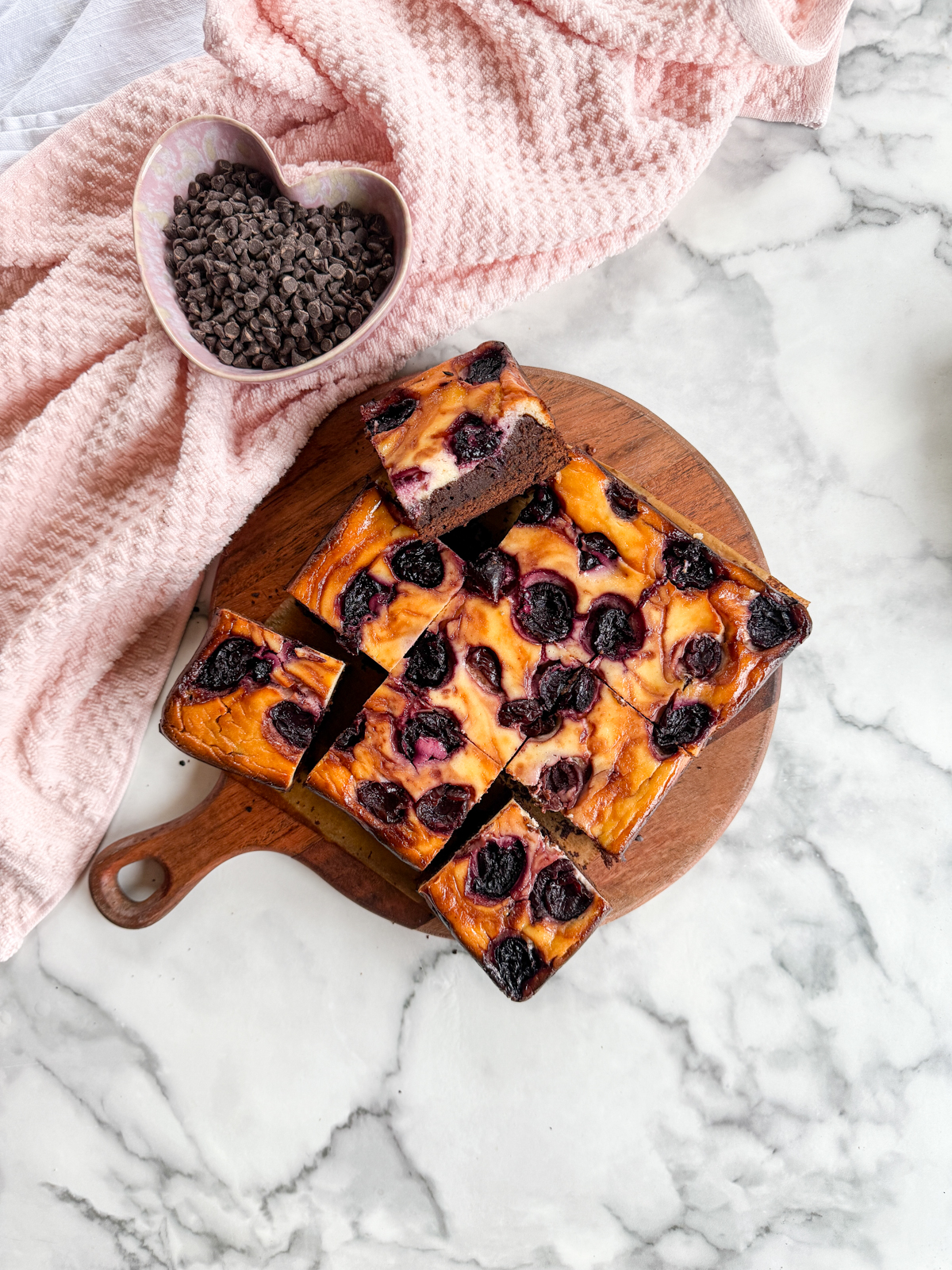 Cherry Cheesecake Brownies