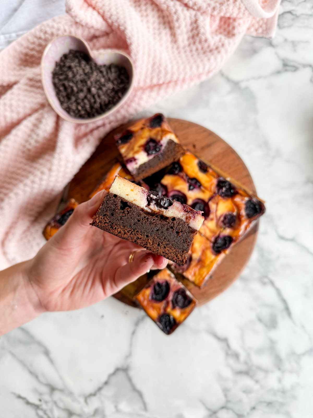 Cherry Cheesecake Brownies