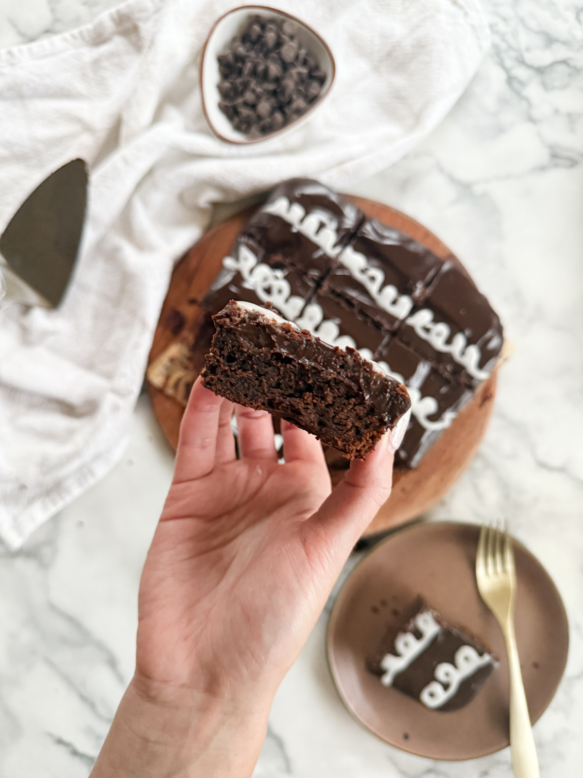 Hostess Brownies (with Chocolate Ganache)