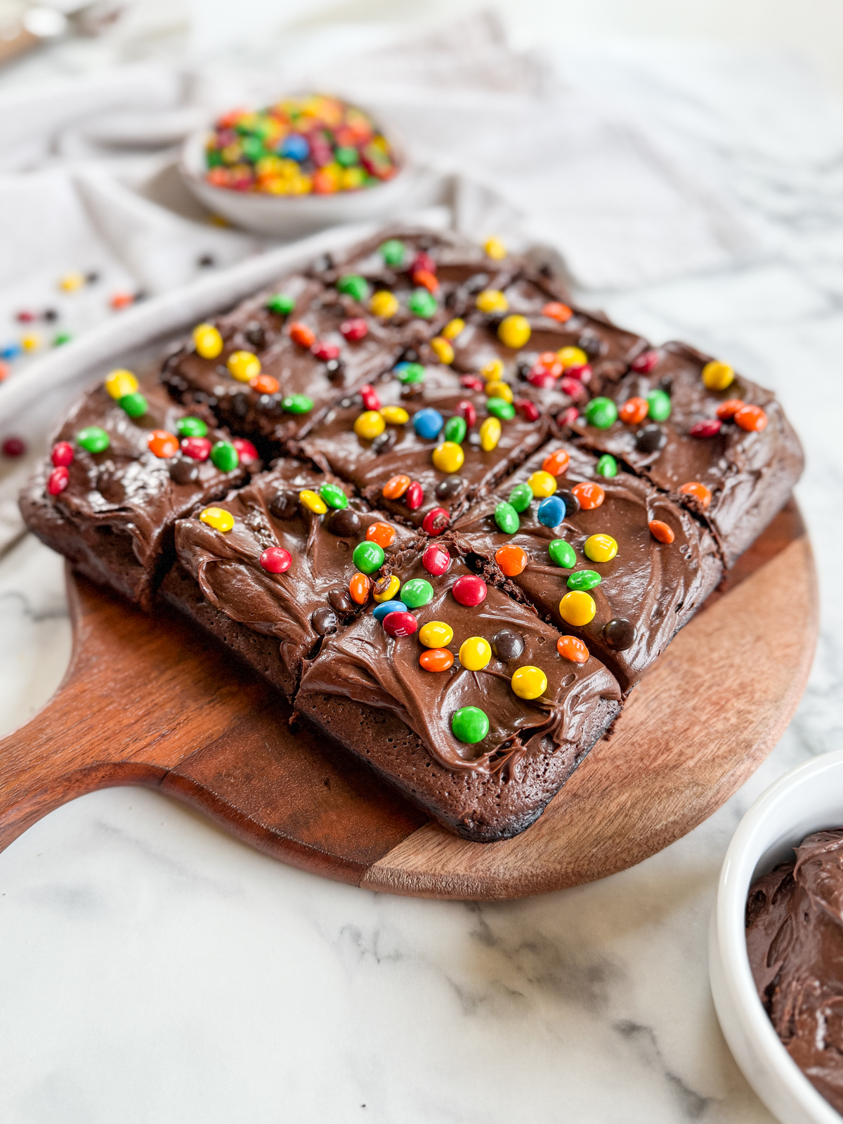Chocolate Fudge Frosted Brownies