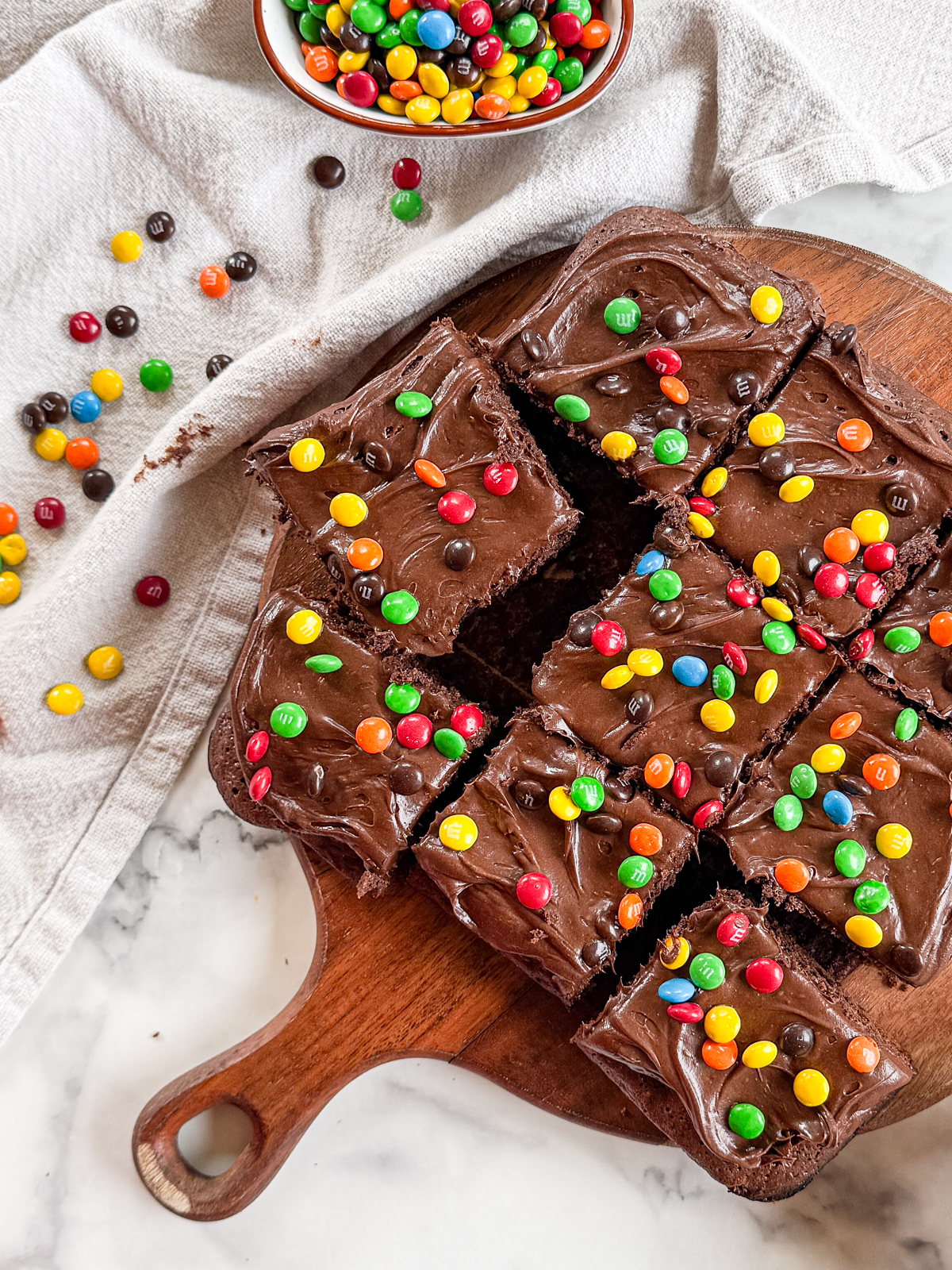 Chocolate Fudge Frosted Brownies