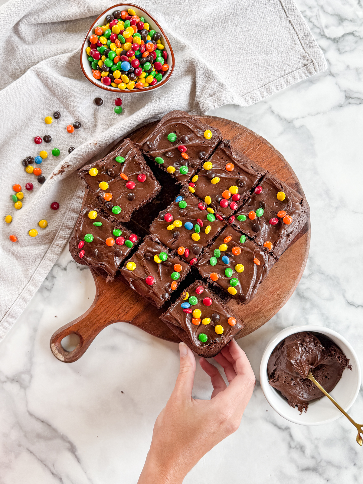 Chocolate Fudge Frosted Brownies