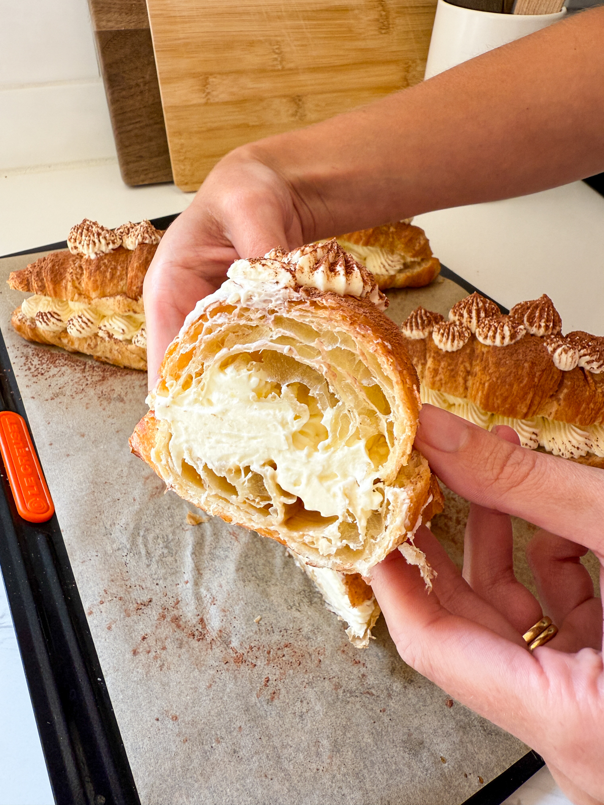 Tiramisu Croissants
