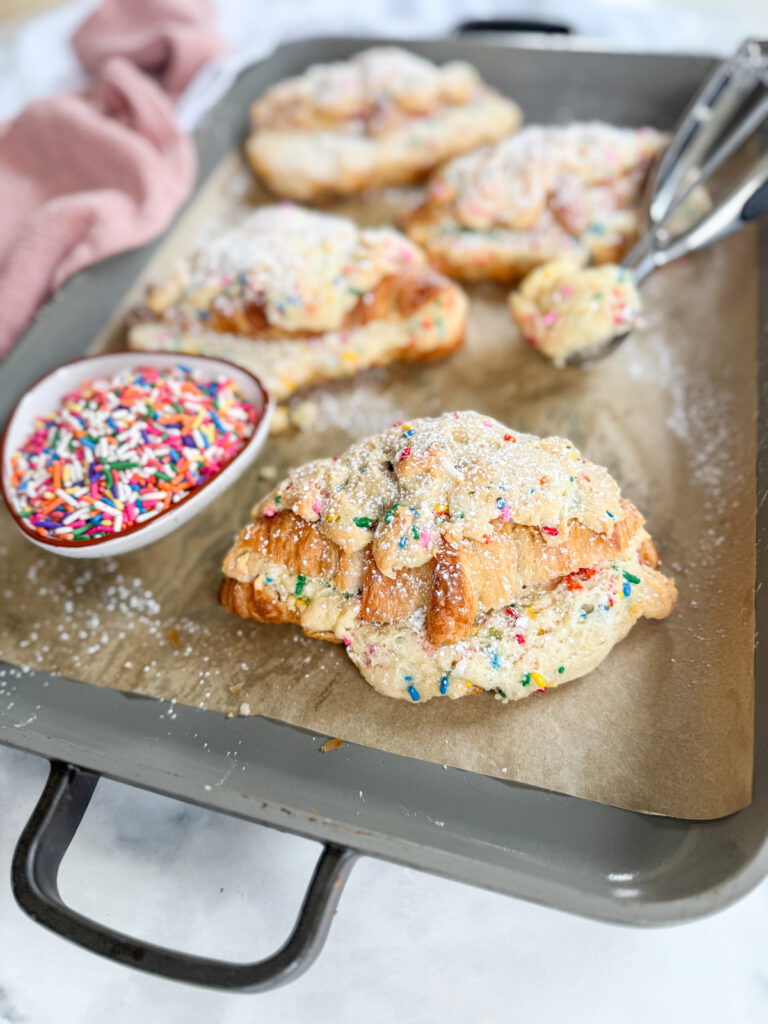 Funfetti Cookie Croissants