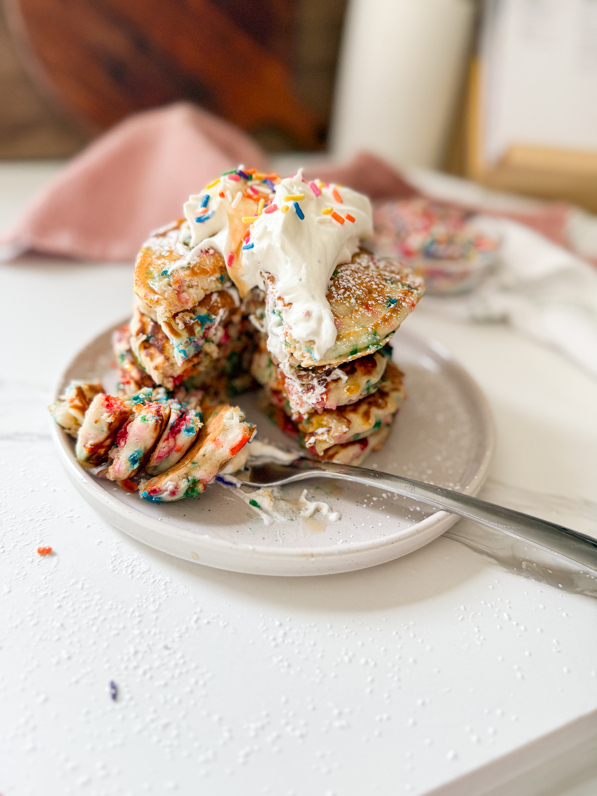 Easy Funfetti Pancakes