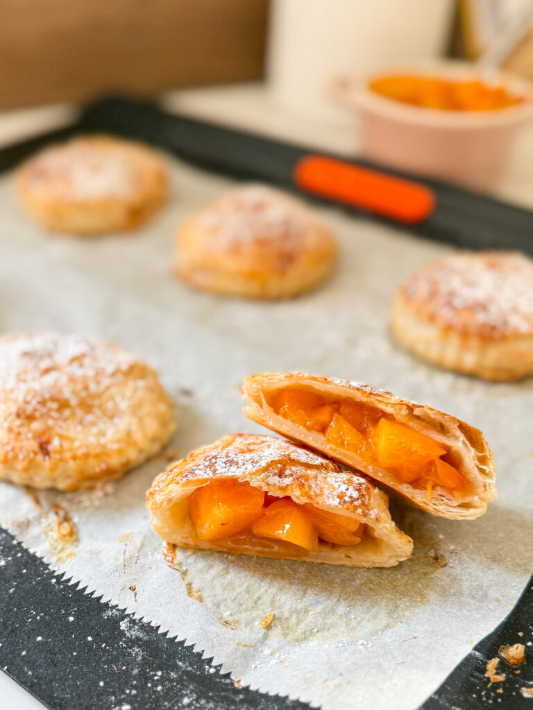 Mini Peach Puff Pies (Beginner Friendly)