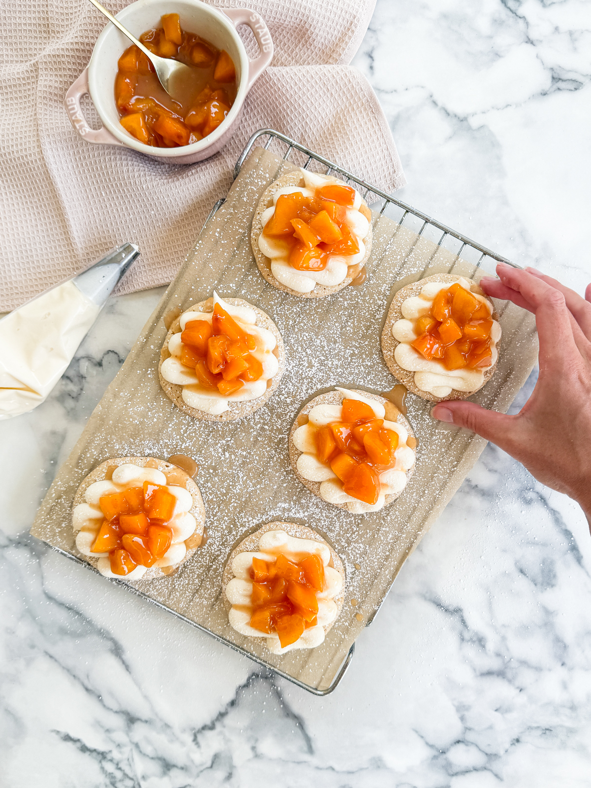 Frosted Peach Cookies: A Sweet Taste of Summer