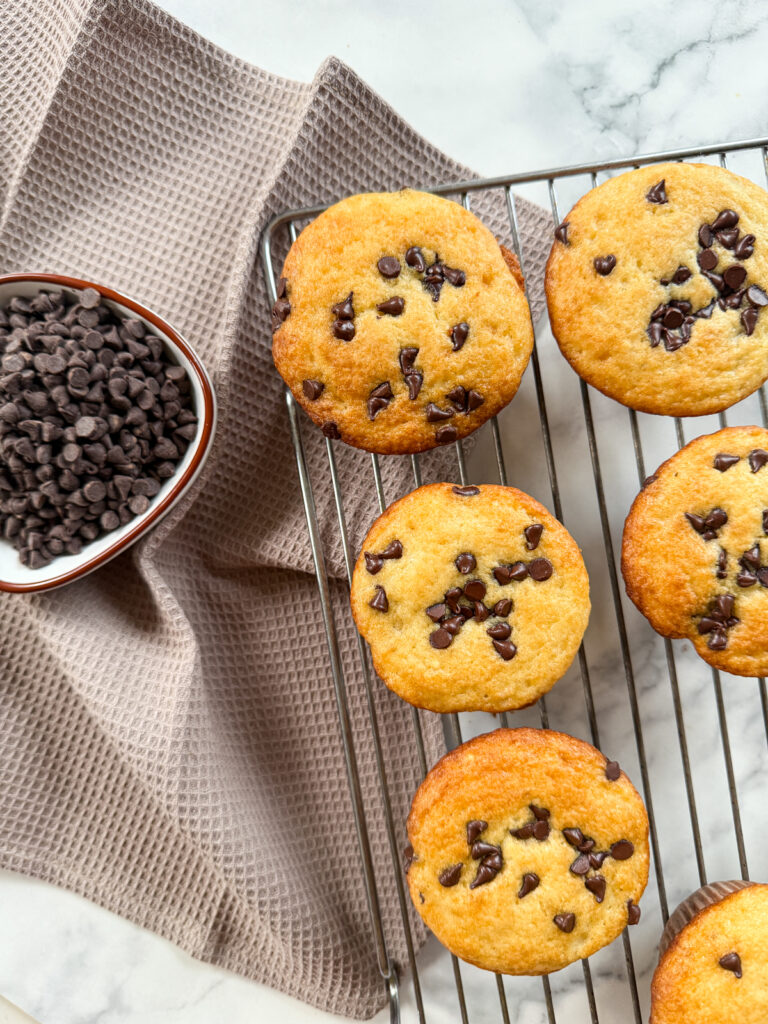 Pancake Mix Muffins: Chocolate Chip