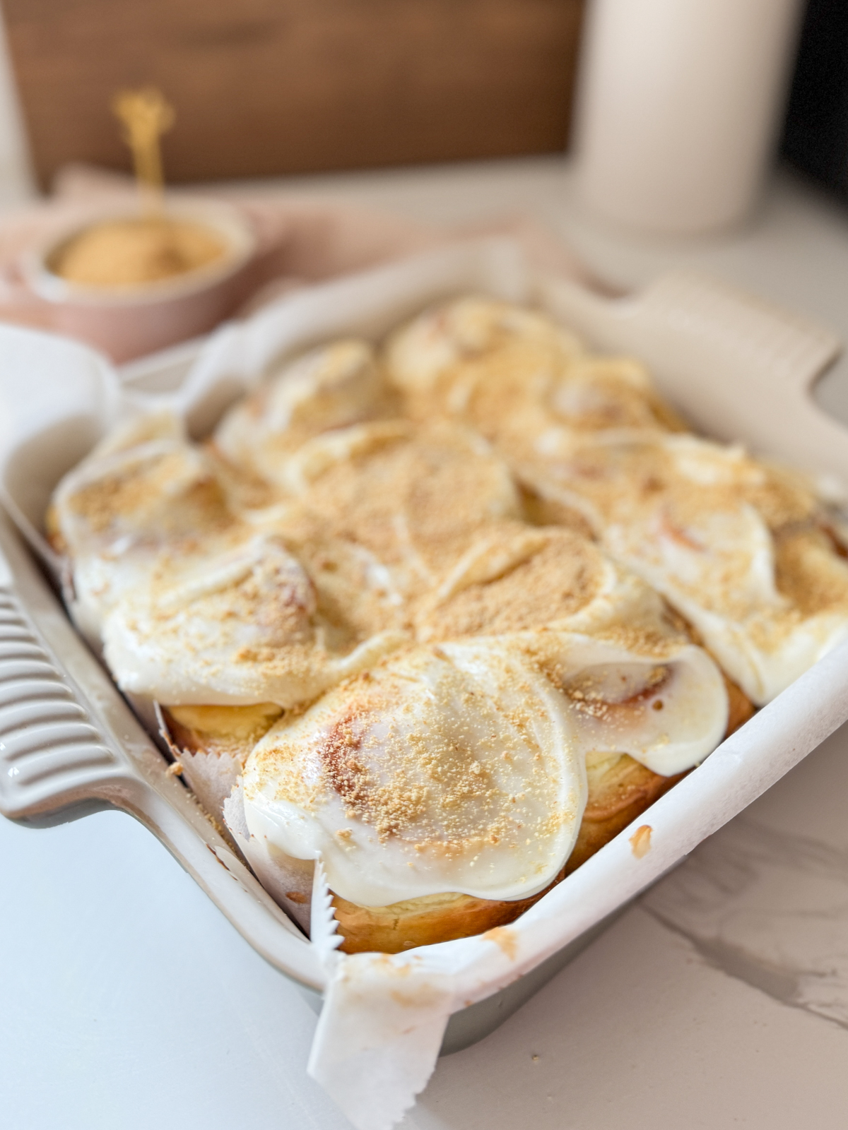 Cheesecake Cinnamon Rolls