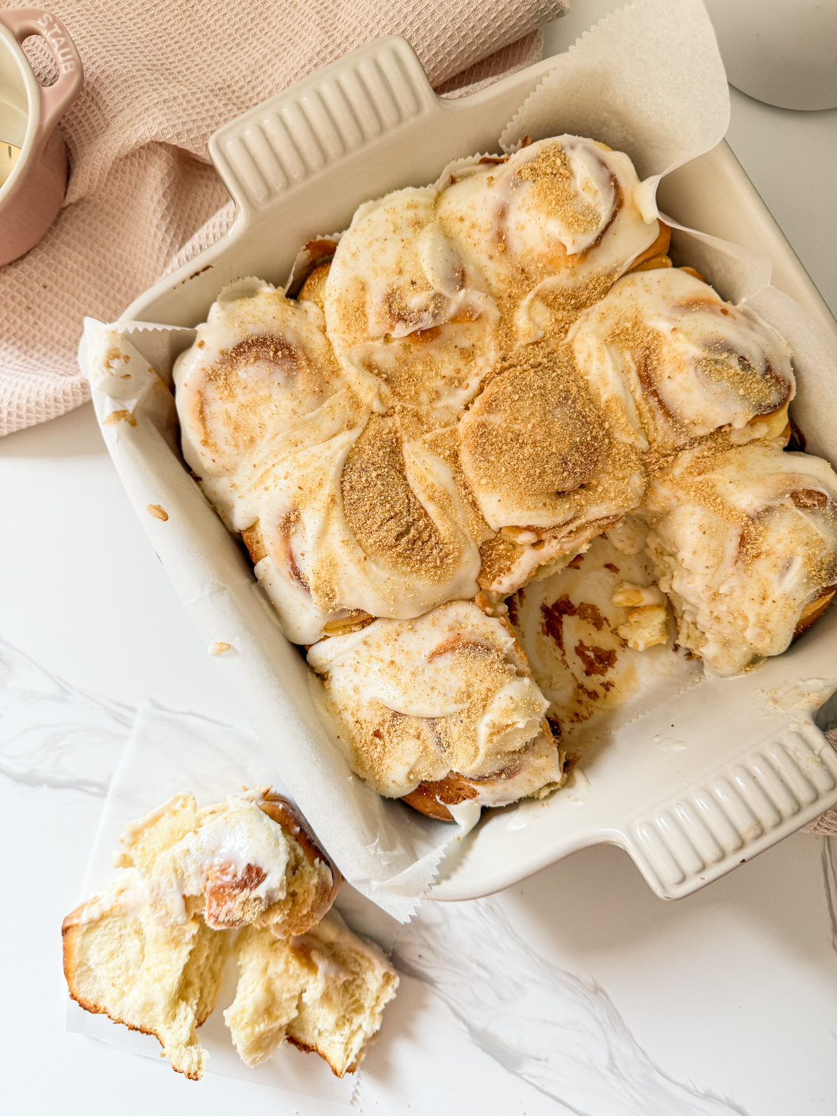 Cheesecake Cinnamon Rolls