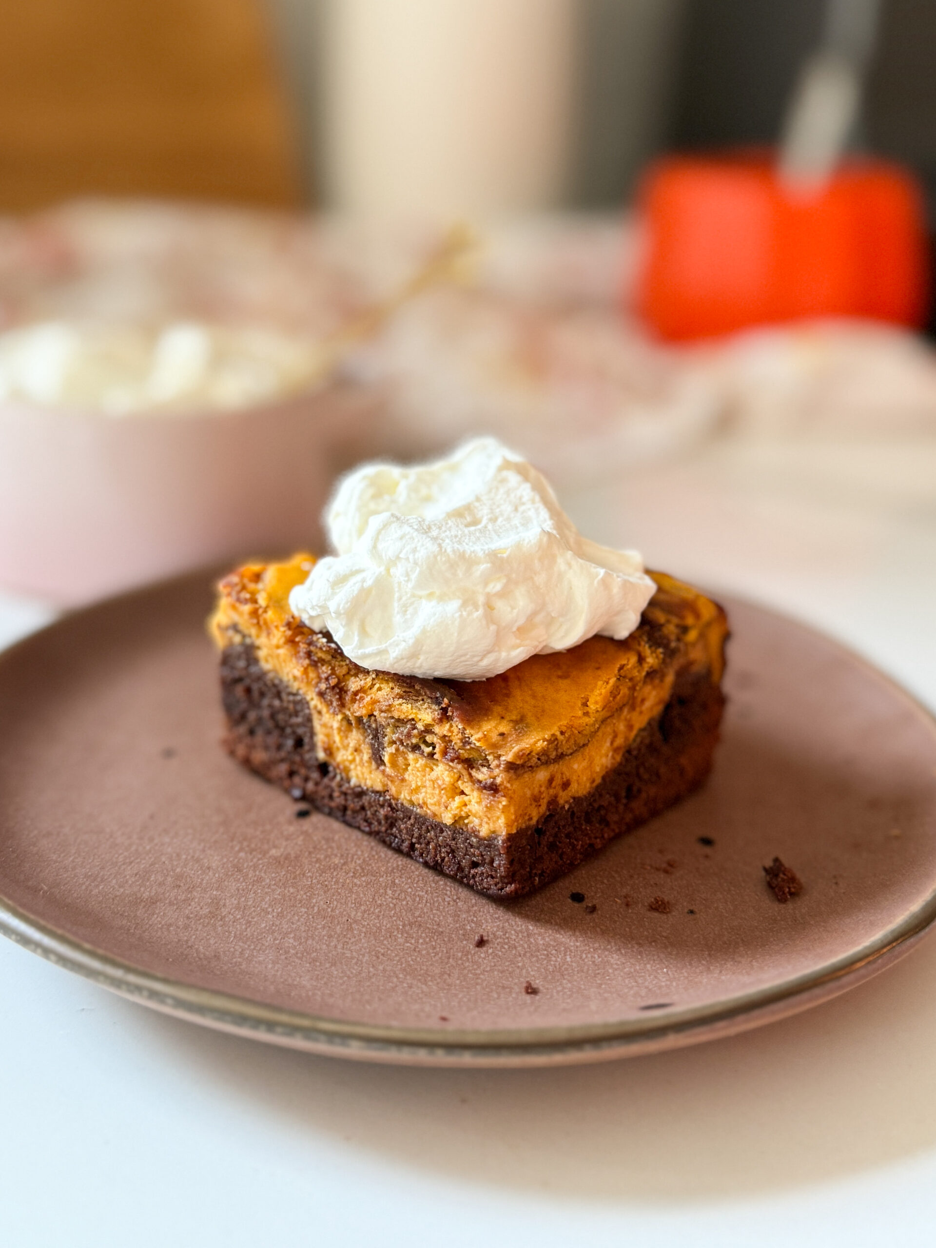 Pumpkin Spice Latte (PSL) Brownies