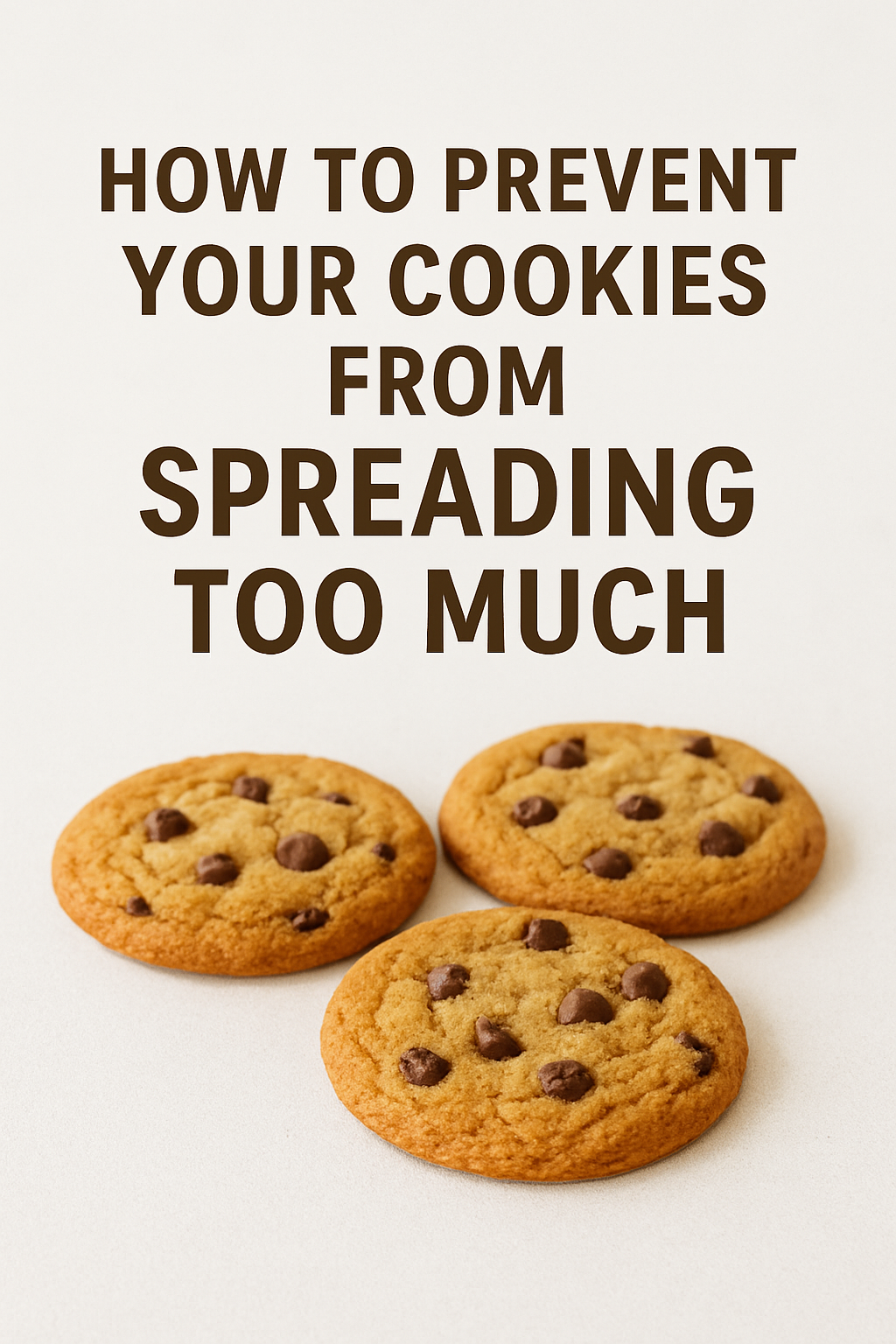 How to Prevent Your Cookies from Spreading Too Much