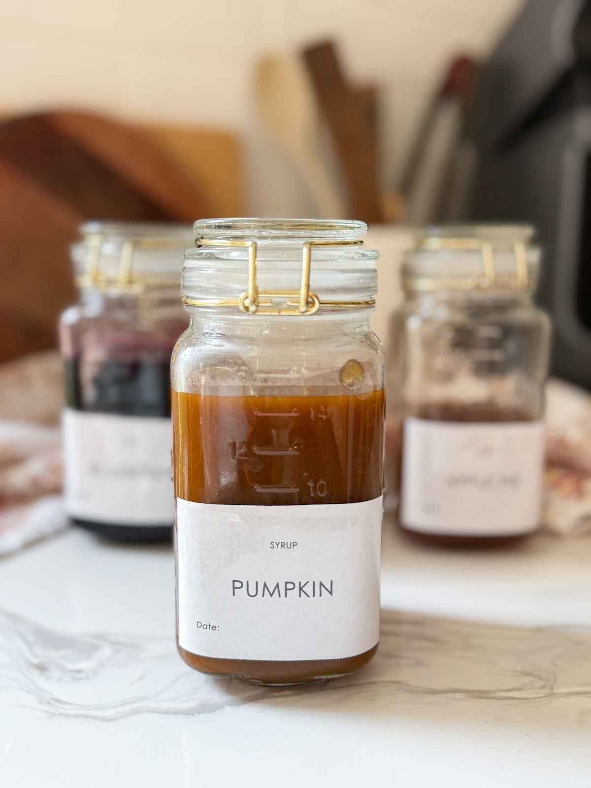 Pumpkin Spice Coffee Syrup