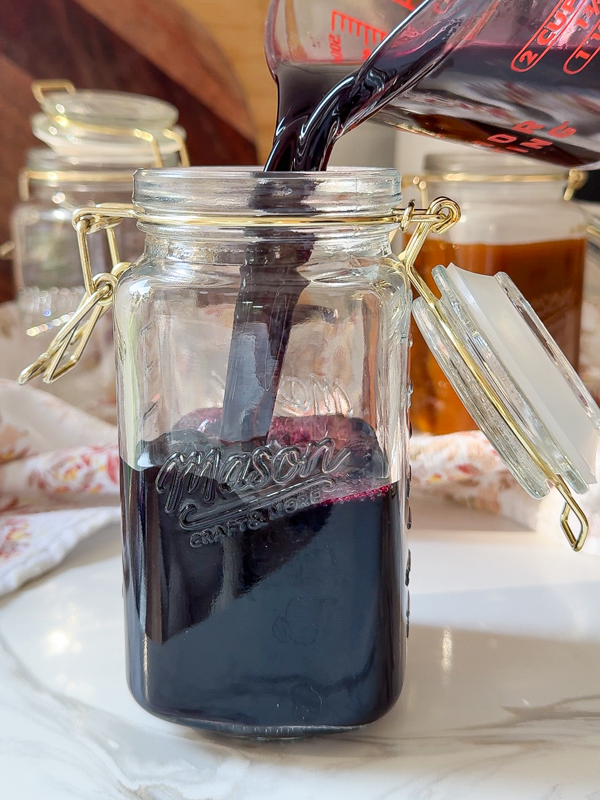 Homemade Blueberry Syrup