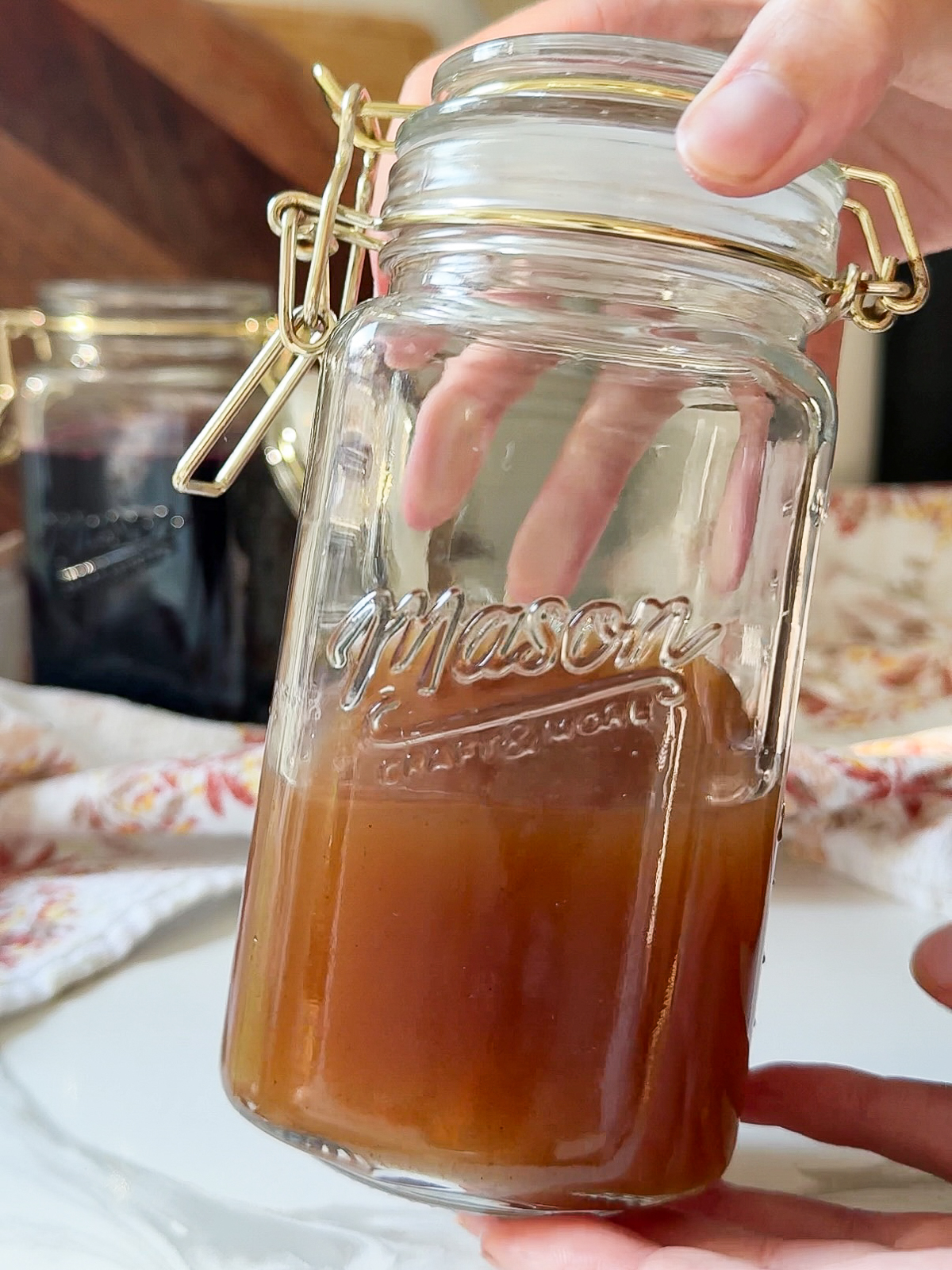Homemade Apple Pie Syrup