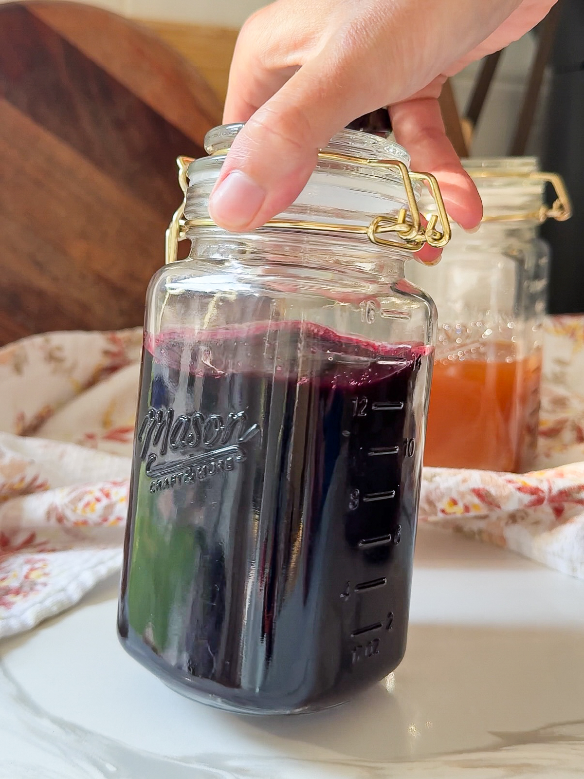 Homemade Blueberry Syrup