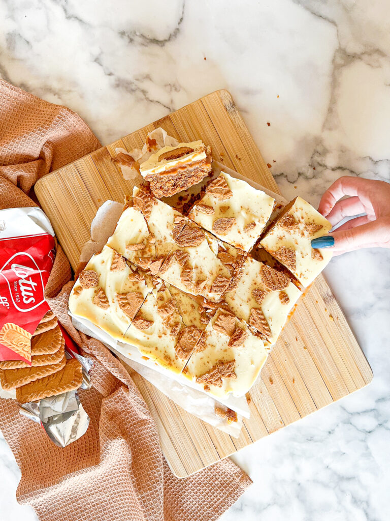 Biscoff Caramel Millionaire's Bars