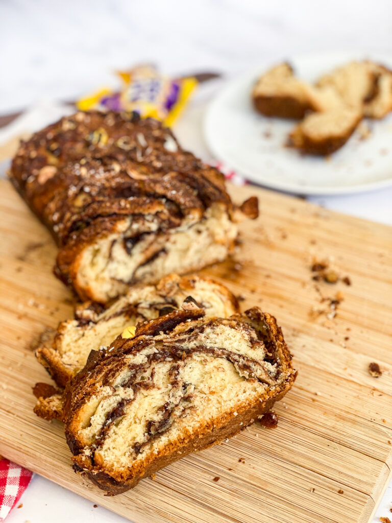 Mini Egg and Nutella Babka: Easter Special