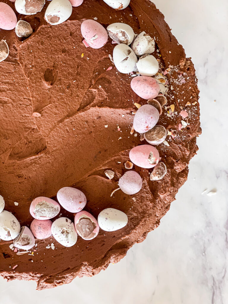 Decadent Chocolate Brownie Mousse Cake