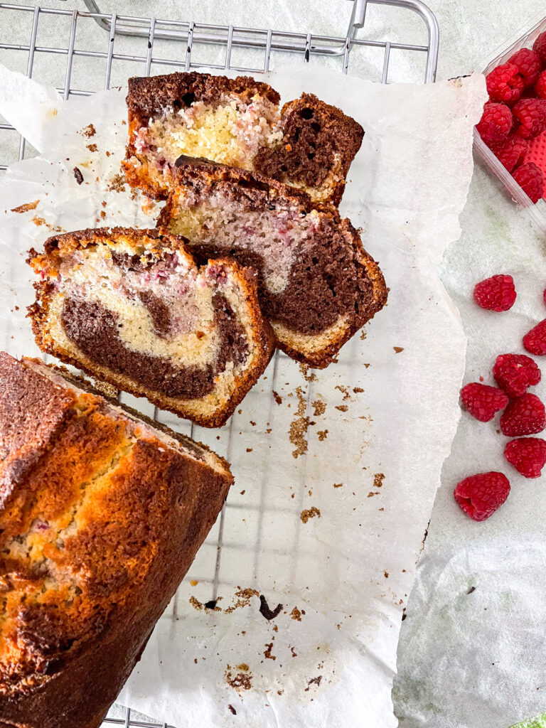 Easy Neapolitan Marble Cake