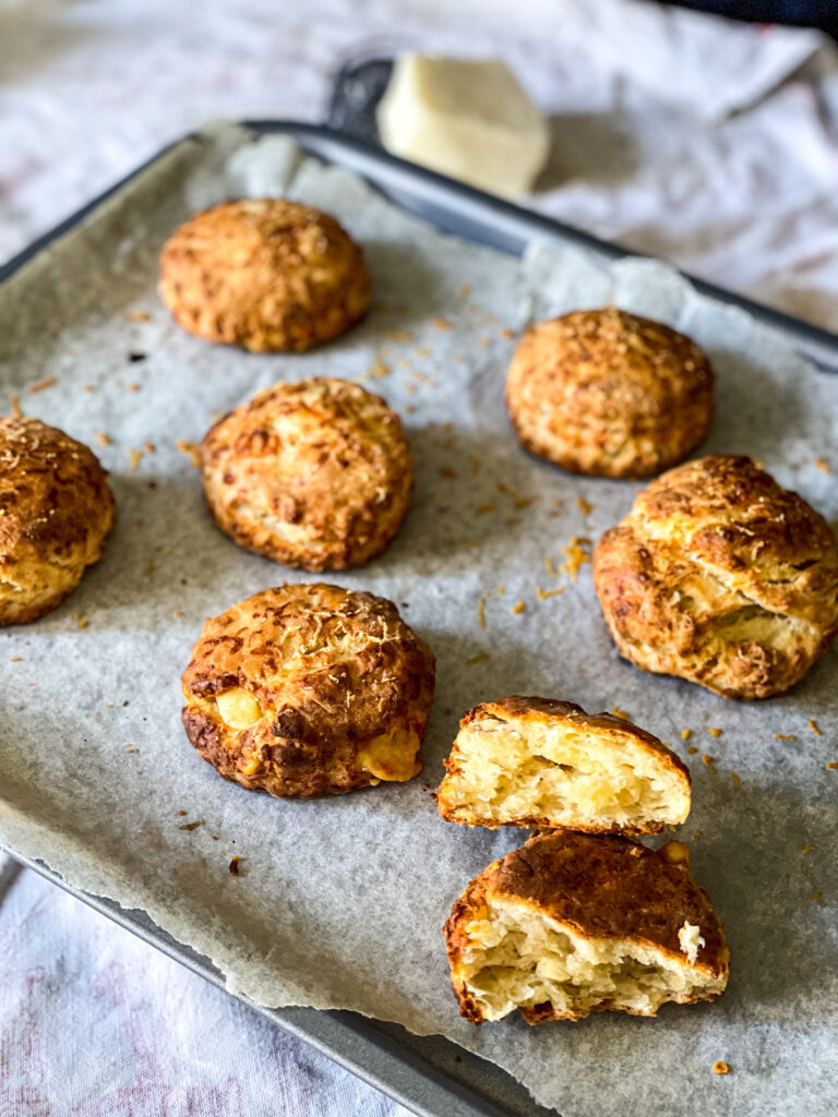 The Flakiest Cheese Scones
