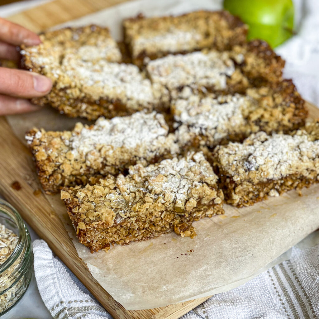Copycat Costa Apple Crumble Flapjack (Vegan)