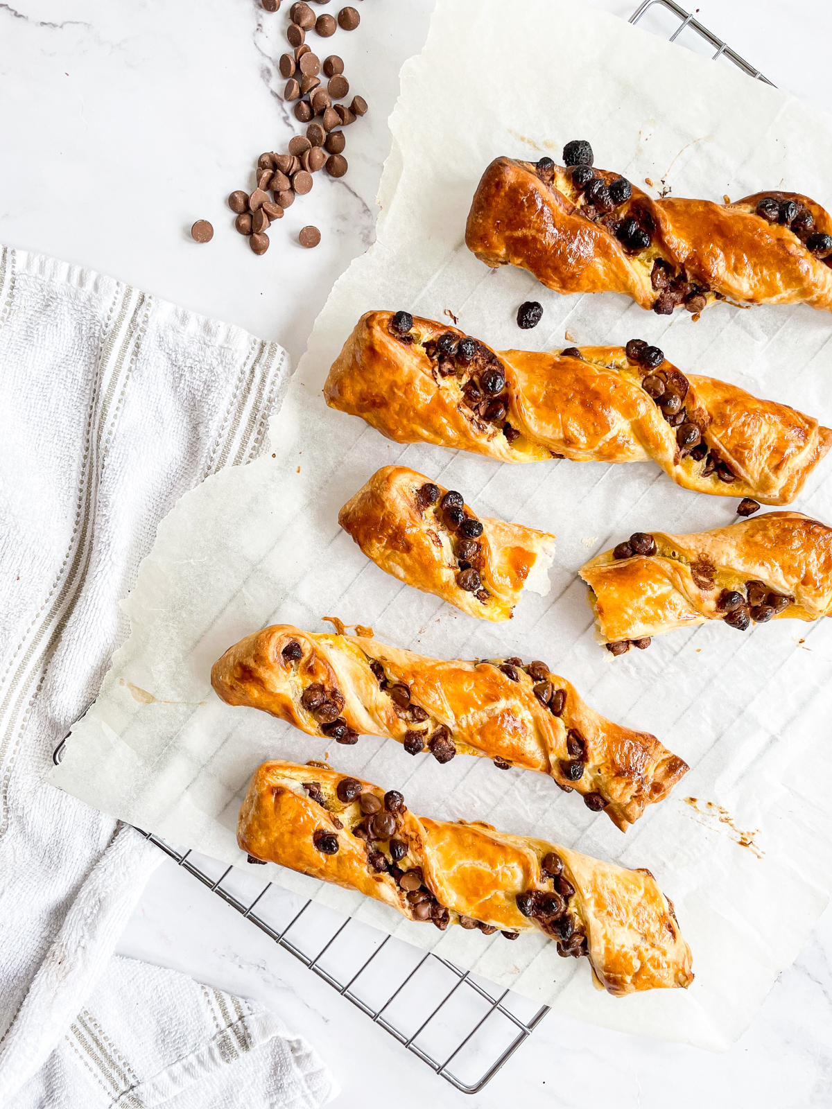 Copycat Costa Coffee - Easy Chocolate Twists