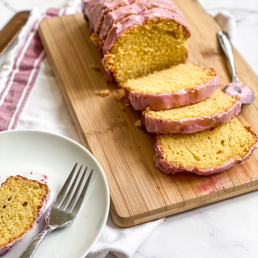 Berry and Lemon Loaf Cake